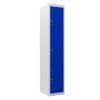 TAQUILLA METÁLICA 3 PUERTAS 1800X300X500MM AZUL CROMAD