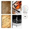 CUADERNO MUSICA A-4 C/ESPIRAL 100-H T/DURA