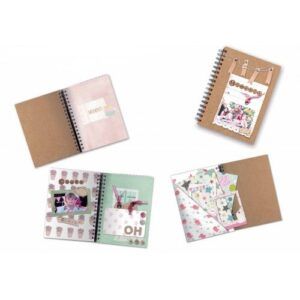 ALBUM LIBRO SCRAP 24HJ 23X16.5CM 300GR