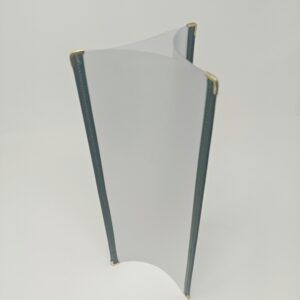 PORTAMENU TRIPTICO Vertical 3-CARAS 310x128mm PVC
