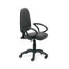 SILLA Rocada RD-930 C/BRAZOS  Respaldo/Alto Ignifugo (Negro)