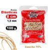 GOMAS ELASTICAS 100gr. 5mm (Nº,8)