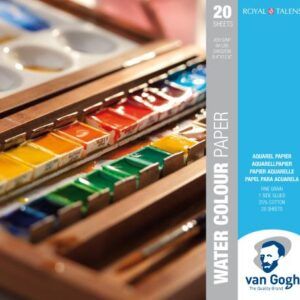 BLOCS DIBUJO Talen´s ACUARELA V.GOGH 24x32 200gr. 20-Hojas