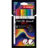 ROTULADOR STABILO Pen 68 12-Colores ARTY brush
