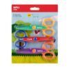 TIJERAS MANUALIDADES Apli KIT 3 DISEÑOS DE CORTE
