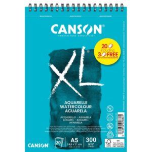 BLOCS ACUARELA Canson A-5 300gr. 17+3-H.