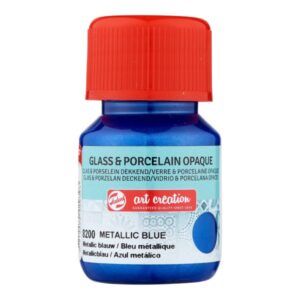 PINTURA Vidrio & Porcelano Talen´s Opaco 30ml Azul Metalizad