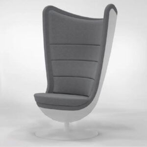 SILLON BADMINTON CARCASA BLANCA