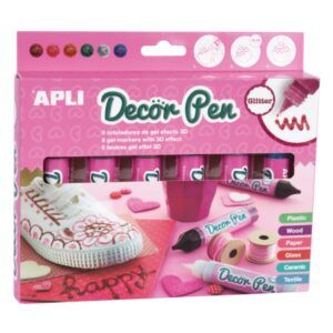PURPURINA DECORPEN 6u. (Surtido-Colores)