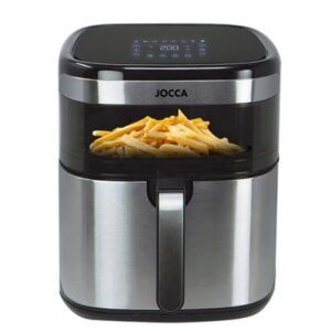 FREIDORA DE AIRE 10 LITROS INOX CON VENTANA JOCCA