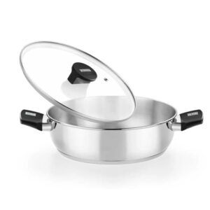 RUSTIDERA 26CM CON TAPA VIDRIO ELITE MONIX