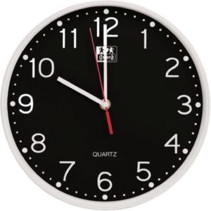 RELOJ PARED OXFORD CALM 25CM NEGRO