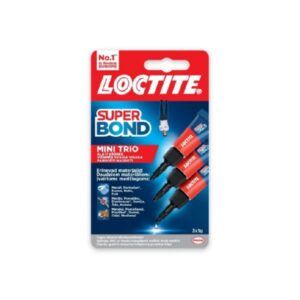 PEGAMENTO SUPER GLUE-3 3x1gr. SUPER BOND GEL