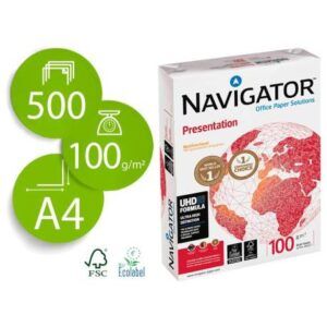PAPEL FOTOCOPIA A-4 100gr. Navigator (Pv-500-H)