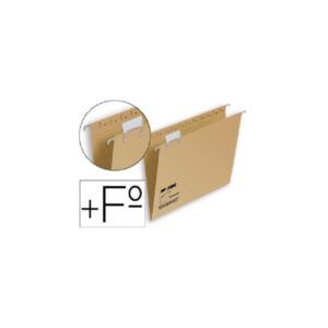 CARPETA COLGAR Q-Office Fº Prolong. C/Visor KRAFT 36,5cm