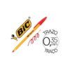 BOLIGRAFO Bic NARANJA P/Fina 0,35mm (ROJO)