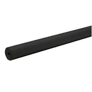 PAPEL FLOCADO (Fieltro) Rollo 0,45ctm x 10-mts (NEGRO)