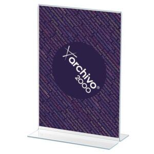 PORTA-Folleto 2-Caras A-5 "T" M-160 Mod.47901 Vertical Metac