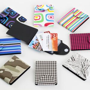 TARJETERO CREDITO 10-Fundas PVC DISEÑOS
