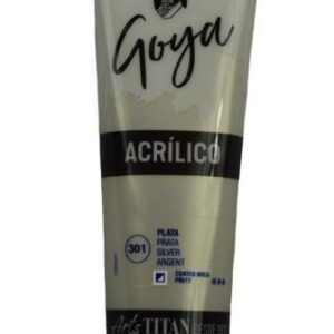 ACRILICOS Goya Titan 125ml Serie-1 Plata N° 301