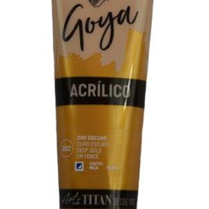ACRILICOS Goya Titan 125ml Serie-1 Oro Oscuro N° 302
