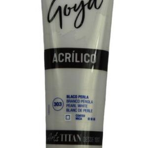 ACRILICOS Goya Titan 125ml Serie-1 Blanco Perla N° 303