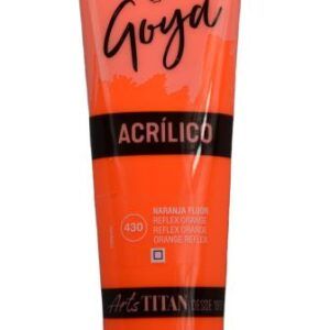 ACRILICOS Goya Titan 125ml Serie-1 Naranja fluor N° 430