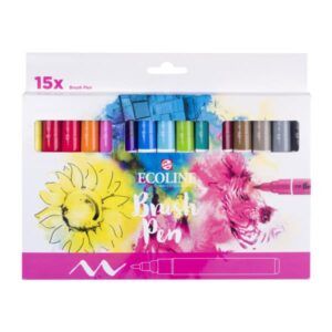 ROTULADOR Talen´s ECOLINE 15-Colores PRIMARIOS