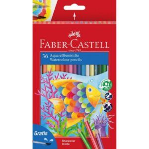 LAPICES ACUARELABLES Faber-Castell 36-Colores