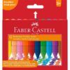 CERAS Faber-Castell 12-Colores JUMBO C/CARTON