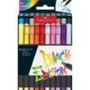 ROTULADOR Faber-Castell 20-Colores Black Edition