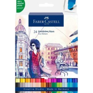 ROTULADOR Faber-Castell 24-Colores Goldfaber Aqua Dual Marke