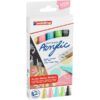 ROTULADOR ACRYLIC Edding 5-Colores 2-3mm PASTEL