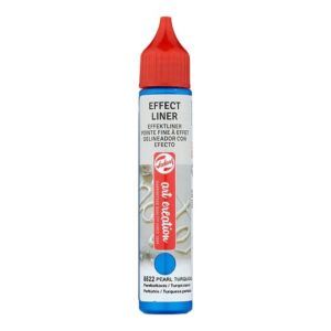 DELINEADOR con EFECTO Talen´s 28ml Turquesa Perlado