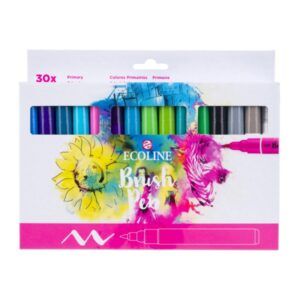 SET ROTULADORES Talen´s Ecoline Brushpen 30-Colores PRIMARIO