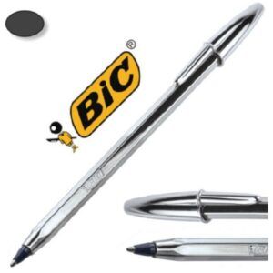 BOLIGRAFO Bic "CRISTAL" SHINE (Plata)