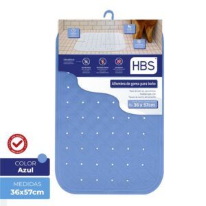 ALFOMBRA GOMA NATURAL - 450G AZUL HBS