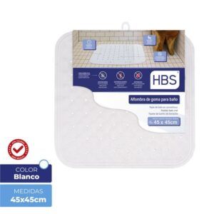 ALFOMBRA GOMA NATURAL - 450G BLANCO HBS