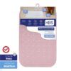 ALFOMBRA GOMA NATURAL - 450G ROSA HBS