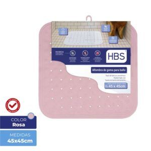 ALFOMBRA GOMA NATURAL - 450G ROSA HBS