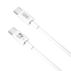 CABLE TIPO C A TIPO C 2METRO NBQ190 BLANCO 60W XO