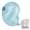 SUCCIONADOR CLITORIS CON VIBRACION SASSY SEAL SATISFYER