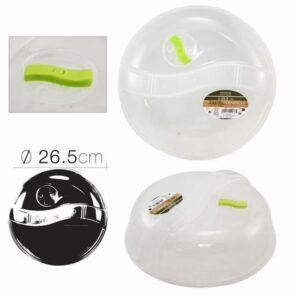 TAPA MICROONDAS CON VALVULA 26.5X9.5