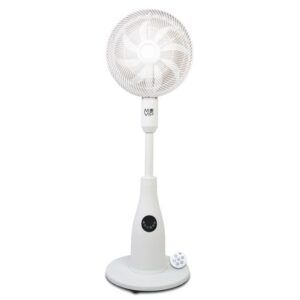 VENTILADOR NEBULIZADOR DESIGN PRO 80W CON MANDO Y LUZ LED MUVIP