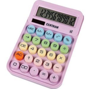 CALCULADORA Centrum 12dig. CA80812 Color PASTEL