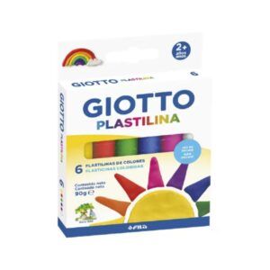 PLASTILINA Giotto 6-Colores 90gr.
