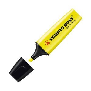 RESALTADOR FLUOR Stabilo Boss 70 (Amarillo)
