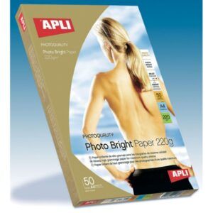 PAPEL PHOTO A-4 Ink-Jet BRIGTH Doble Cara 270gr B/10-H