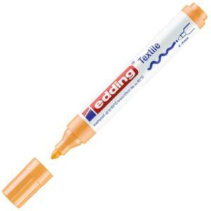 ROTULADOR Edding 4500 TEXTIL Marker (Tela) (Naranja Claro)