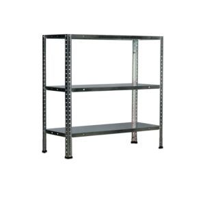 ESTANTERIA ACERO GALVANIZADO 3 BALDAS 70X30X70CM BLIM